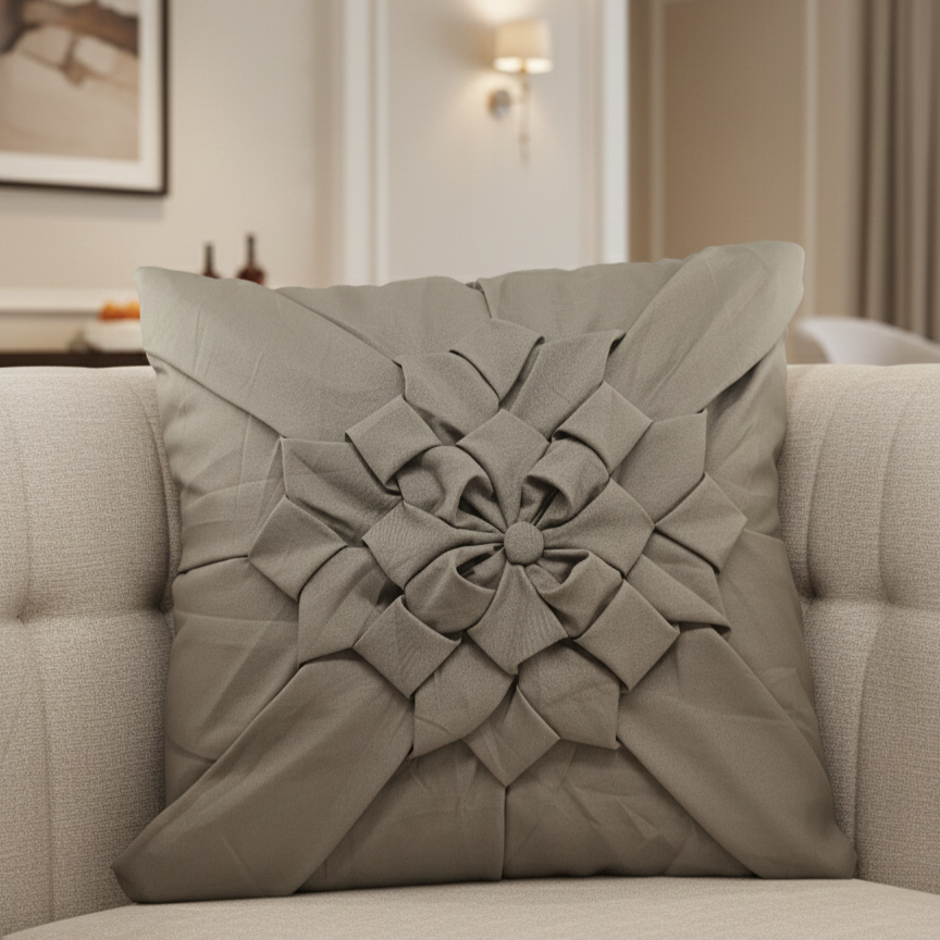 Premhilsha Luxe Flower Cushion