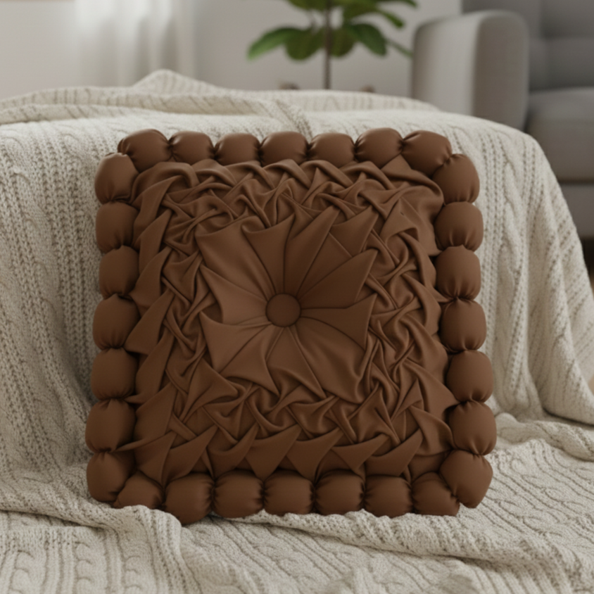 Premhilsha Bubble Border Cushion