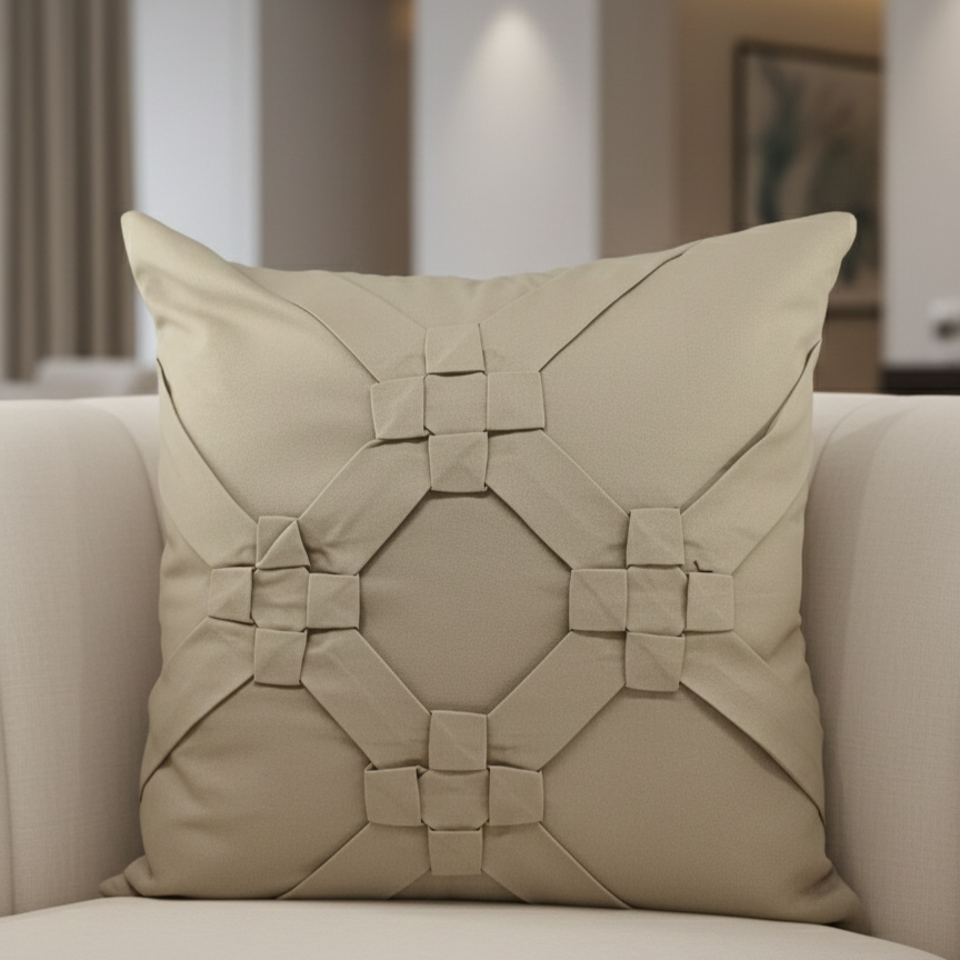 Premhilsha Box Pleat Cushion