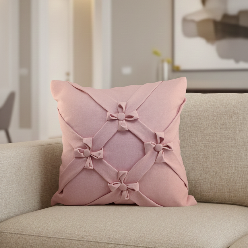 Premhilsha Luxe Knot Cushion