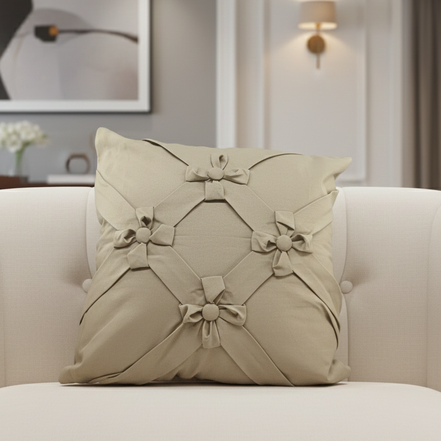 Premhilsha Luxe Knot Cushion