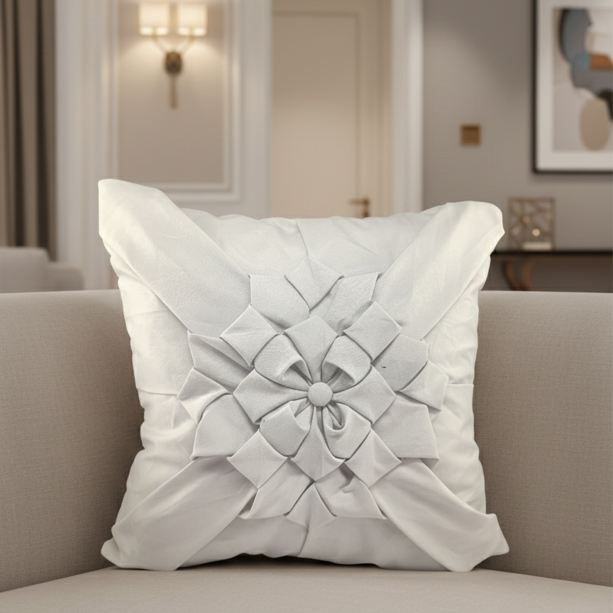 Premhilsha Luxe Flower Cushion